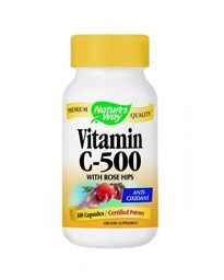 Витамин С & Шипка Nature's Way 500 мг