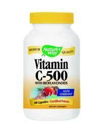 Витамин С & Биофлавоноиди Nature's Way 500 мг