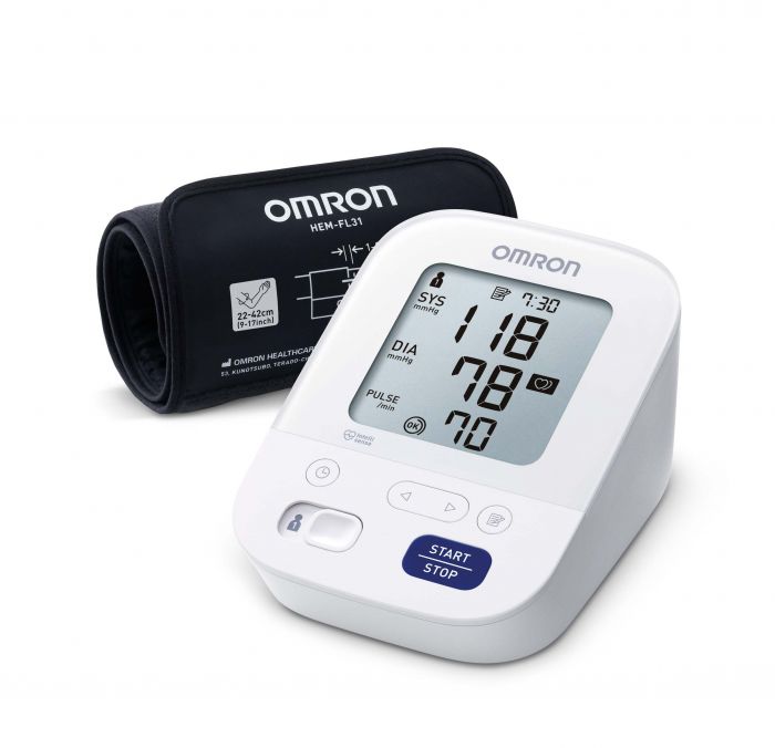 Апарат за измерване на кръвно налягане Omron M3 COMFORT NEW + адаптер