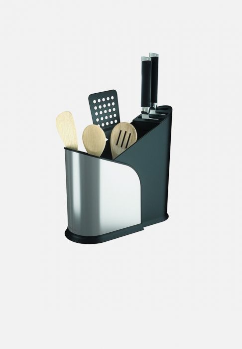 Поставка за кухненски прибори и ножове с регулиращ се размер Umbra Furlo