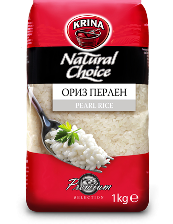 Ориз перлен Крина Pearl rice 10 x 500 г/6 x 1 кг 