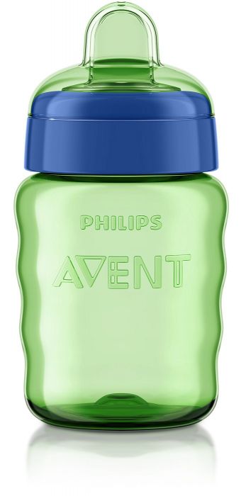 Чаша за лесен преход без дръжки Philips AVENT 260 мл, зелена