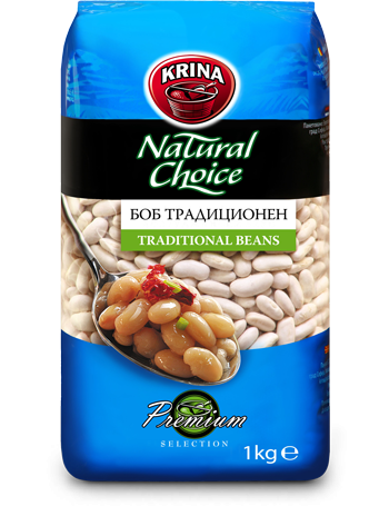 Боб традиционен Крина Traditional beans 10 x 500 г/6 x 1,0 кг