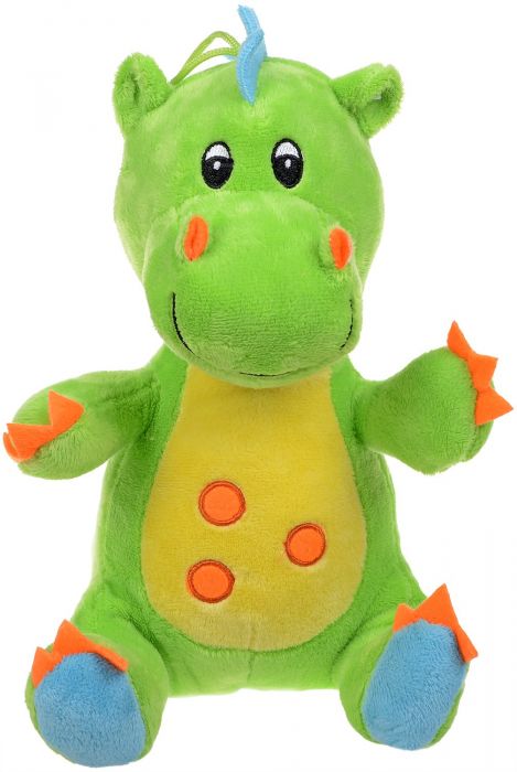 Плюшена играчка Morgenroth Plusch – Зелено бебе-драконче, 32 cм
