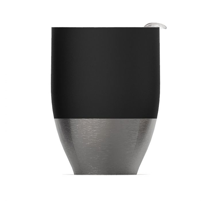 Двустенна термо чаша Asobu Imperial Coffeе 300 мл - цвят черен/инокс