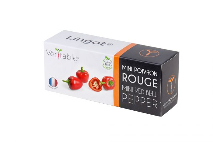 Семена Червени Мини Камби VERITABLE Lingot® Red mini bell pepper Organic