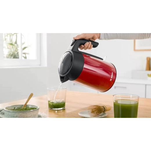 Електрическа кана Bosch TWK7L464, червена