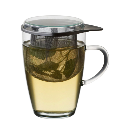 Чаша за чай с капак и цедка Simax Lyra Tea for One 350 мл