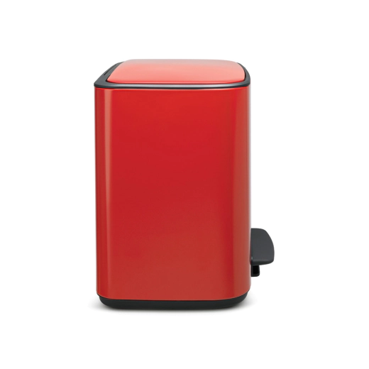 Кош за смет Brabantia Bo Pedal Passion Red, 11 + 23 л