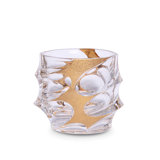 Чаша за уиски Bohemia Calypso Golden Ice 300 мл, 6 броя