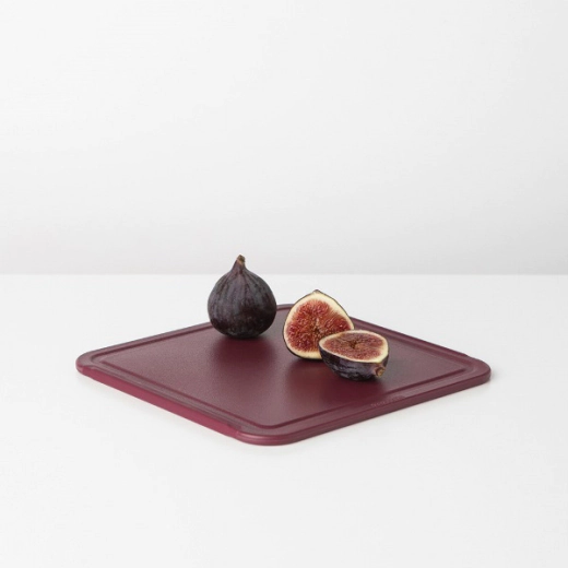 Дъска за рязане Brabania Tasty+ Aubergine Red, средна