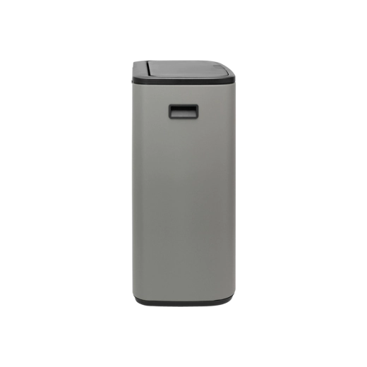 Кош за смет Brabantia Bo Touch Mineral Concrete Grey, 2 x 30 л