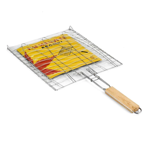Скара за барбекю за риба Muhler - 27x26.5x50.5 см