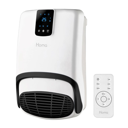 Вентилаторна печка за баня Homa HBH-2007D