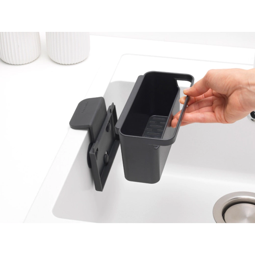 Органайзер за мивка Brabantia Dark Grey