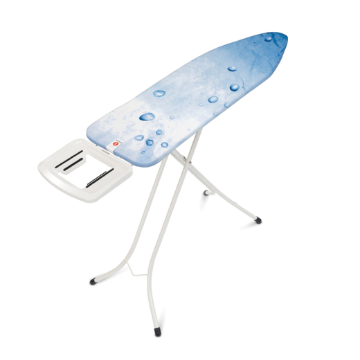 Маса за гладене с масивна поставка за ютия Brabantia Ice Water, 124 x 38 см