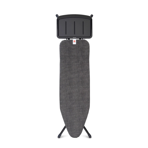 Маса за гладене с поставка за парогенератор Brabantia Denim Black, 124 x 38 см