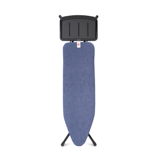 Маса за гладене с поставка за парогенератор Brabantia Denim Blue, 124 x 38 см