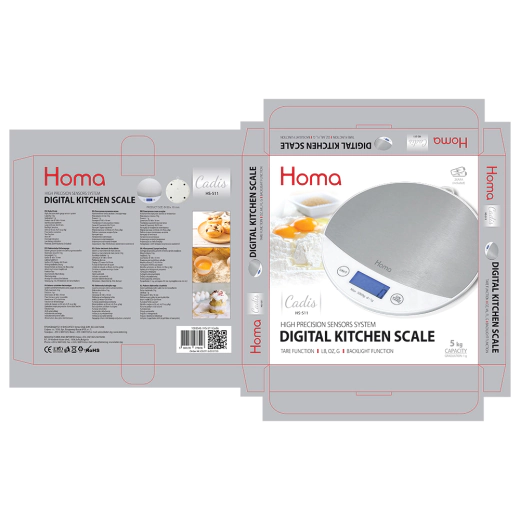 Кухненска везна Homa HS-511 Cadis