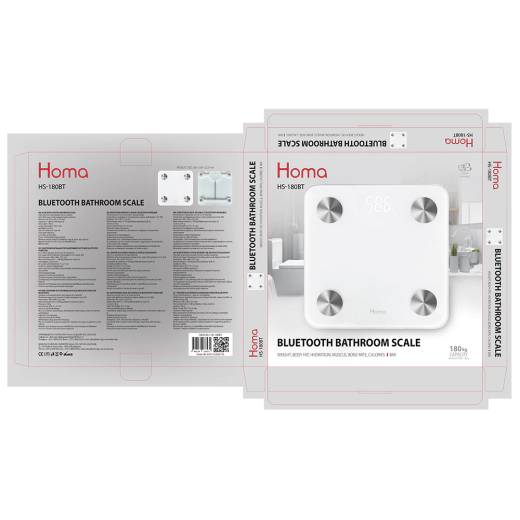 Електронна везна Homa HS-180BT
