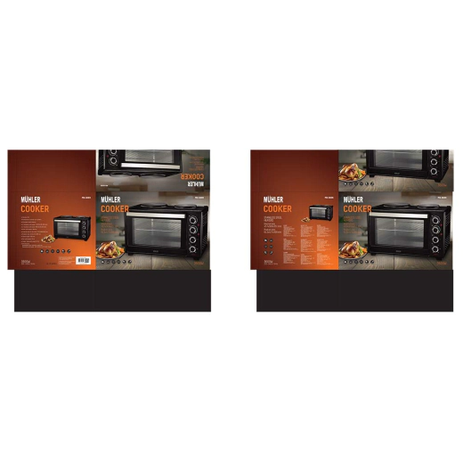 Малка готварска печка Muhler MN-6009