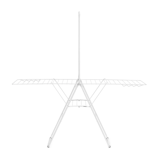 Сушилник за дрехи с допълнителен прът Brabantia Hangon Fresh White, 25 см