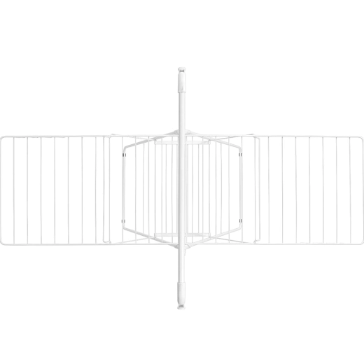 Сушилник за дрехи с допълнителен прът Brabantia Hangon Fresh White, 25 см