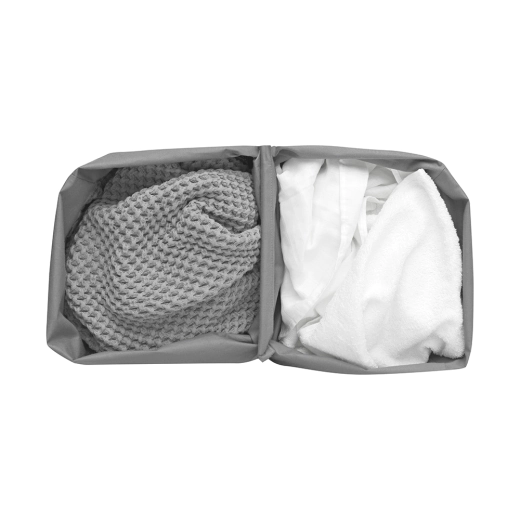 Торба за кош за пране Brabantia Bo Grey, 2 x 45 л