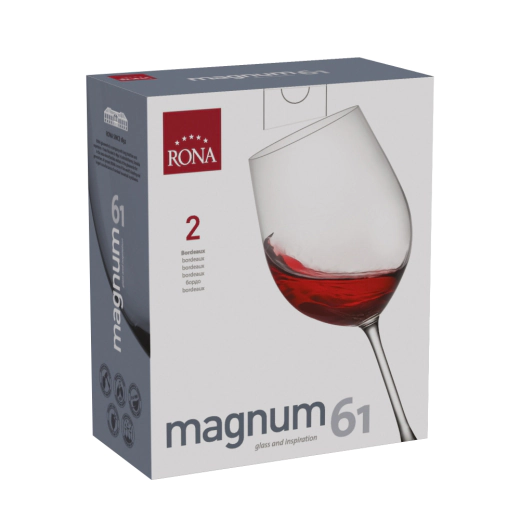 Чаша за вино Rona Magnum 3276 610 мл, 2 броя