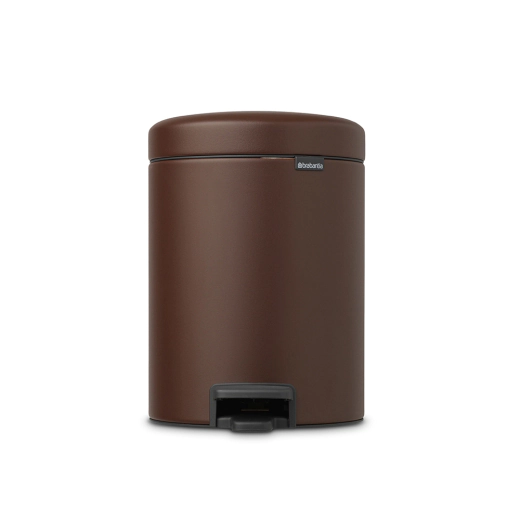 Кош за смет с педал Brabantia NewIcon 3 л, Mineral Cosy Brown