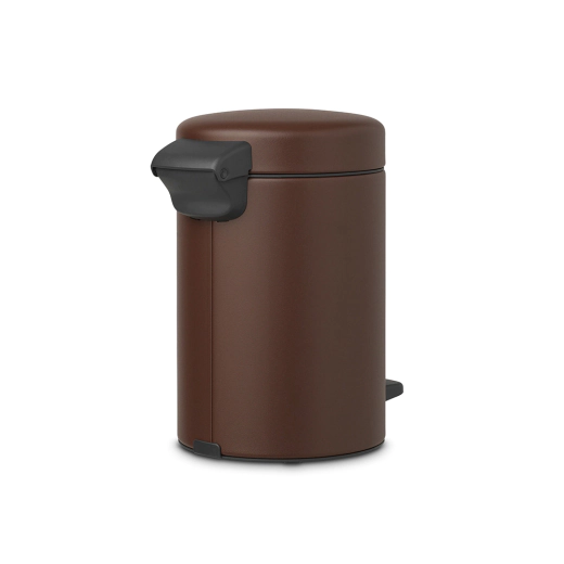 Кош за смет с педал Brabantia NewIcon 3 л, Mineral Cosy Brown