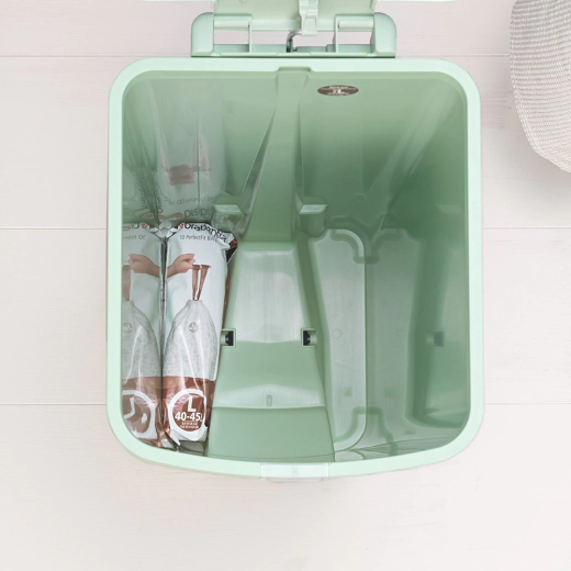 Кош за смет с педал Brabantia StepUp 40 л, Jade Green