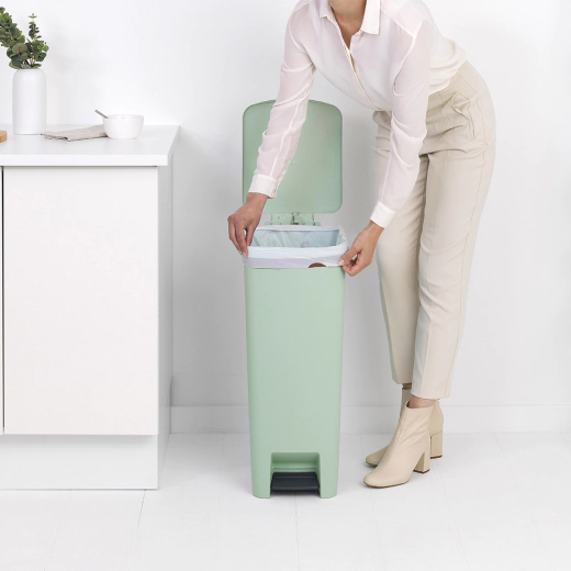 Кош за смет с педал Brabantia StepUp 40 л, Jade Green