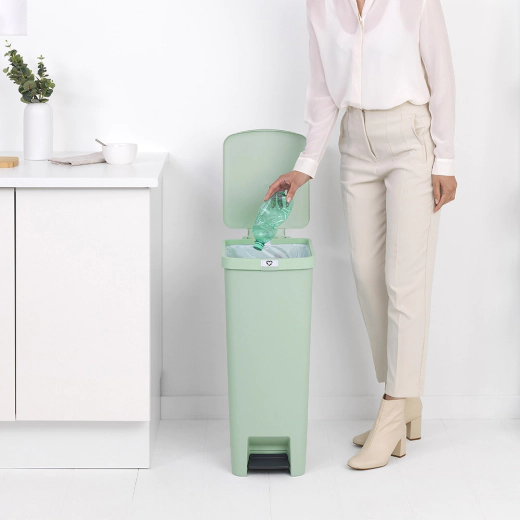 Кош за смет с педал Brabantia StepUp 40 л, Jade Green