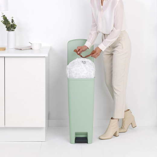 Кош за смет с педал Brabantia StepUp 40 л, Jade Green