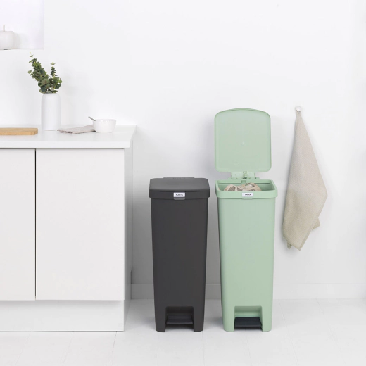 Кош за смет с педал Brabantia StepUp 40 л, Jade Green