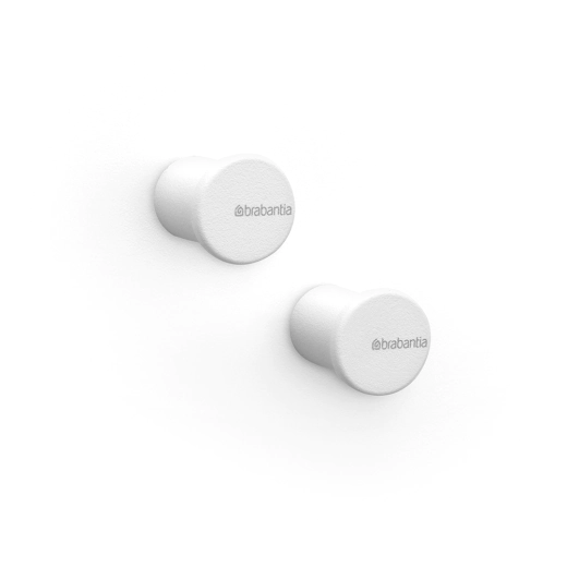 Комплект закачалка за кърпа Brabantia, Fresh White, 2 броя