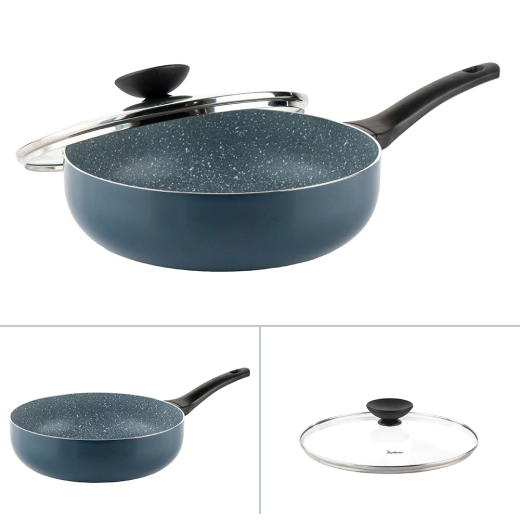 Тиган дълбок с капак Luigi Ferrero Prima FR-2634L - 26x7.5 см, 3.4 л