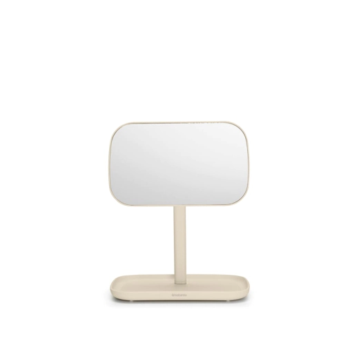 Огледало с поставка за принадлежности Brabantia ReNew, Soft Beige
