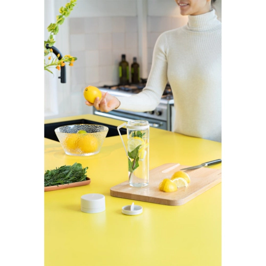 Бутилка с цедка Brabantia Make&Take Light Grey - 500 мл