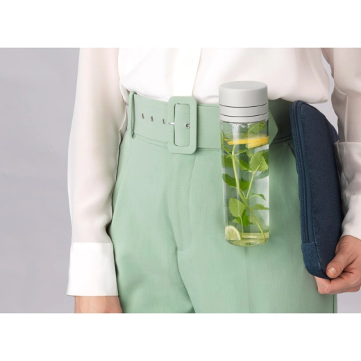 Бутилка с цедка Brabantia Make&Take Light Grey - 500 мл
