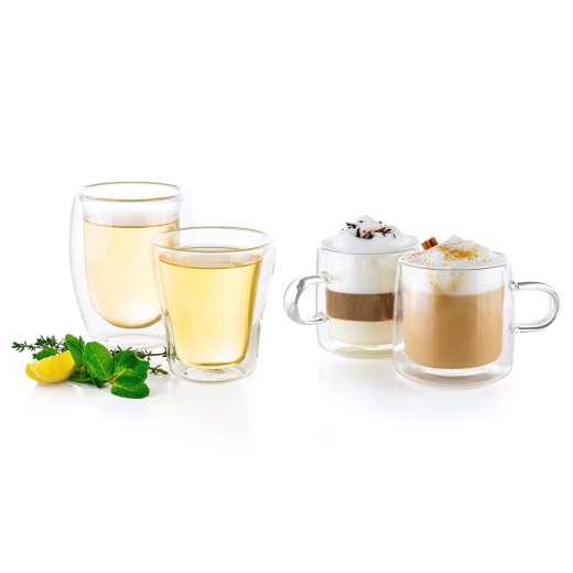 Чаша за чай и кафе Luigi Ferrero Coffeina FR-8053 - 280 мл, 2 броя