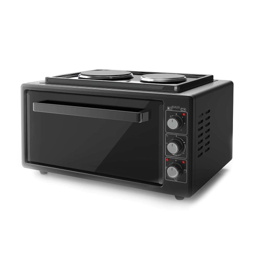 Малка готварска печка Muhler MC-4222 - черна