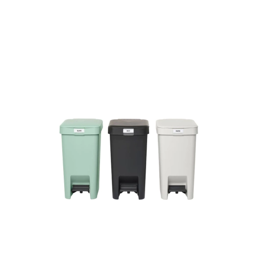Кош за смет с педал Brabantia StepUp 10L - Light Grey