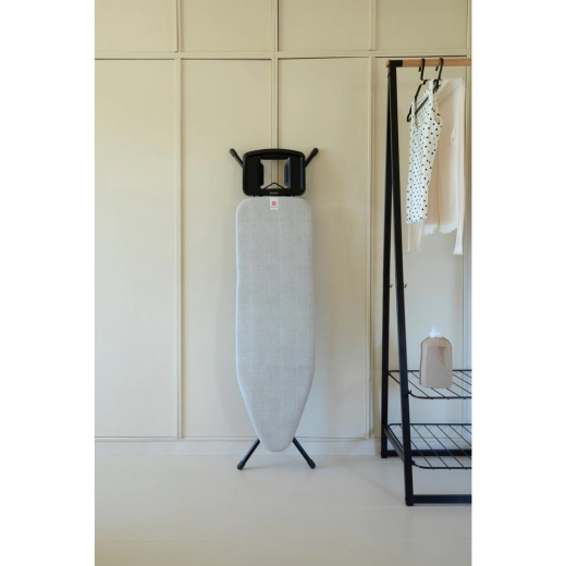 Маса за гладене Brabantia B 124x38 см с масивна поставка за ютия, Denim Grey