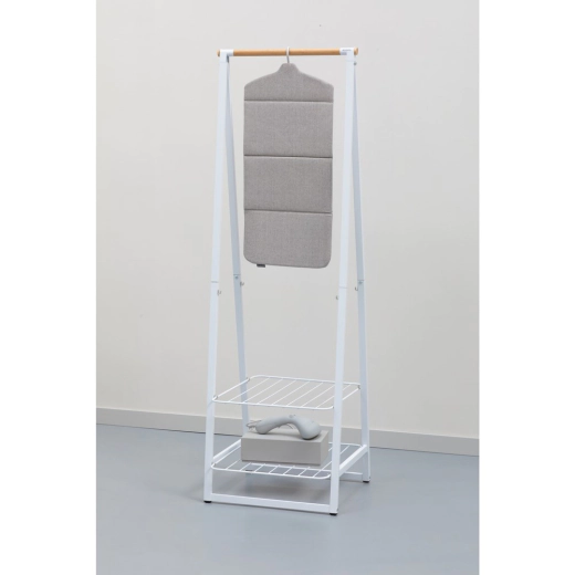Аксесоар за гладене с ръчна парна ютия Brabantia Linn Pepper Grey, сгъваем