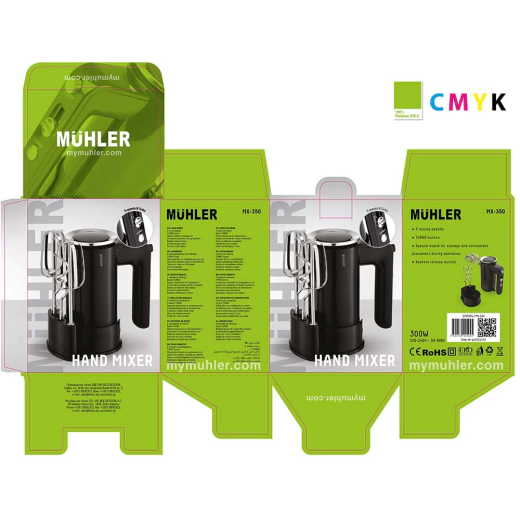 Миксер Muhler MX-300 със стойка за съхранение