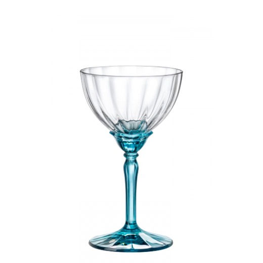 Комплект от 6 бр. чаши Bormioli Rocco Florian Blue 'MARTINI'