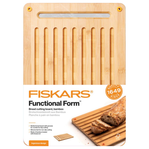 Бамбукова дъска за рязане FIskars Functional Form