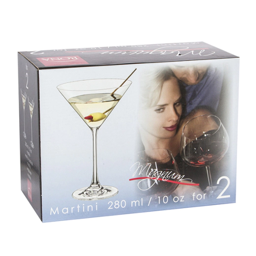 Чаша за мартини Rona Magnum 2911 280 мл, 2 броя